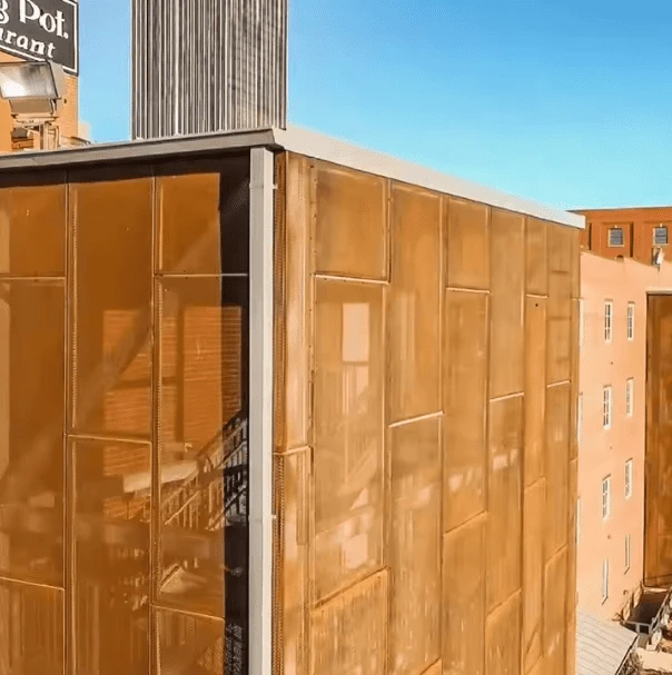 Corten metal siding Corten metal siding